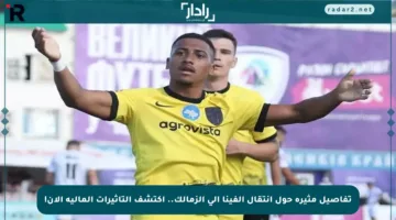 تفاصيل مثيرة حول انتقال ألفينا إلى الزمالك.. اكتشف التأثيرات المالية الآن!